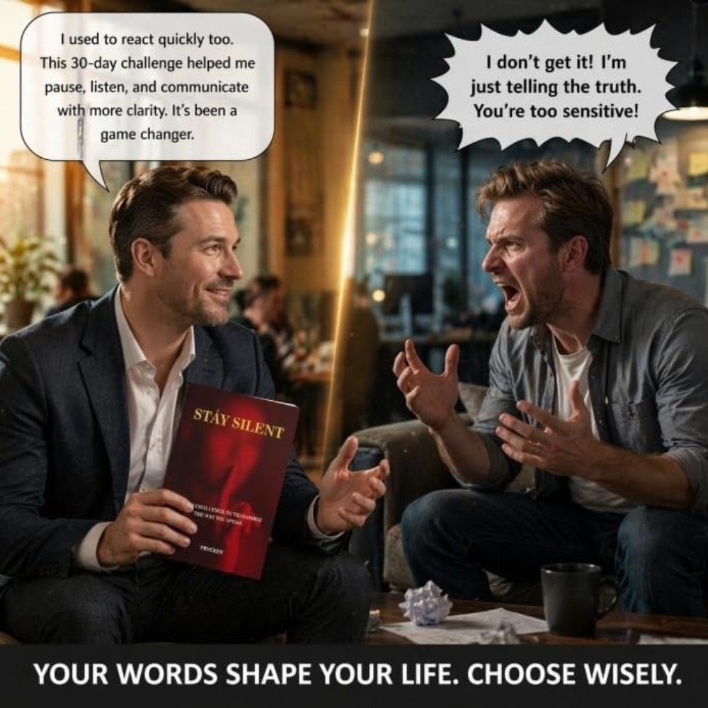 STAY SILENT - A 30 DAY CHALLENGE TO TRANSFORM THE WAY YOU SPEAK