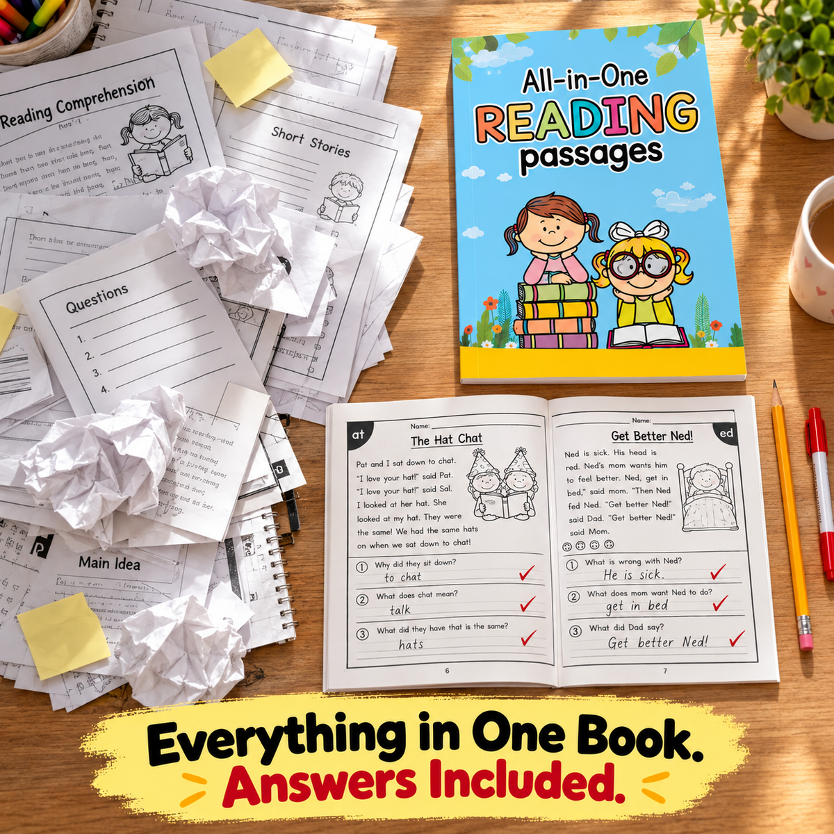 All-in-One Reading Passages | Comprehension Practice for Kids