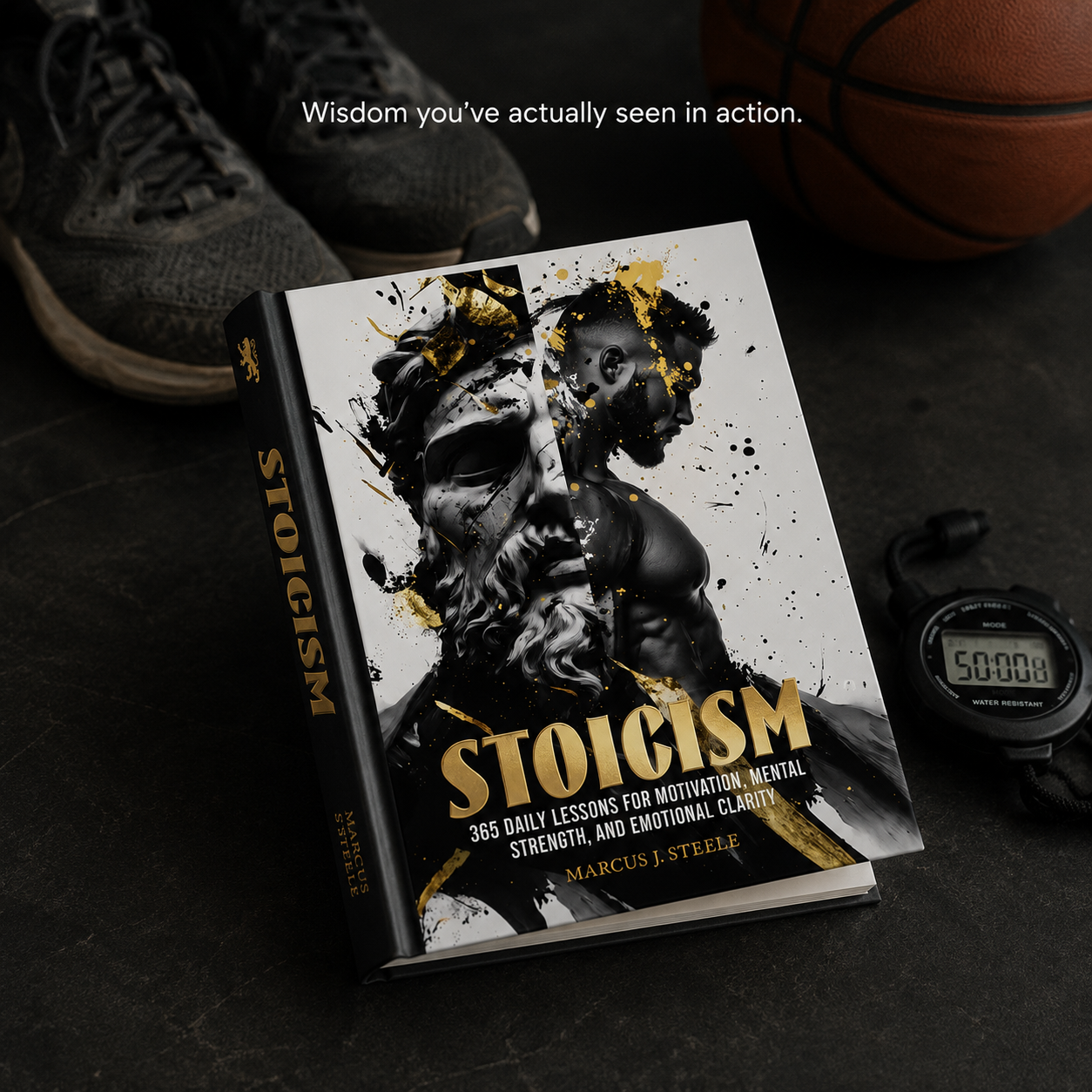 Stoicism: 365 Daily Lessons for Resilience and Motivation