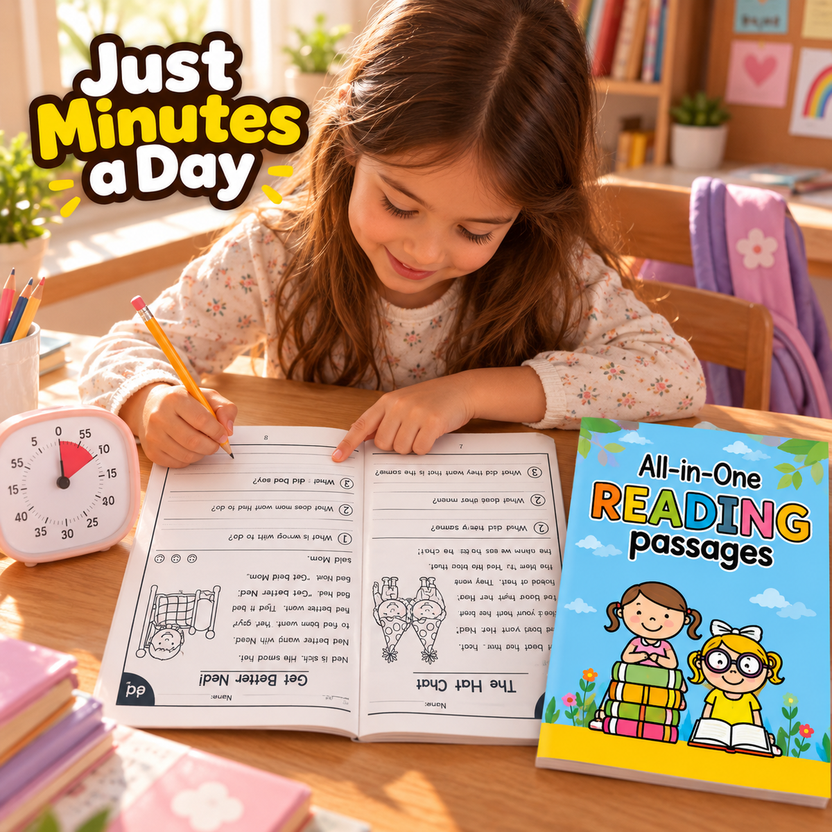 All-in-One Reading Passages | Comprehension Practice for Kids