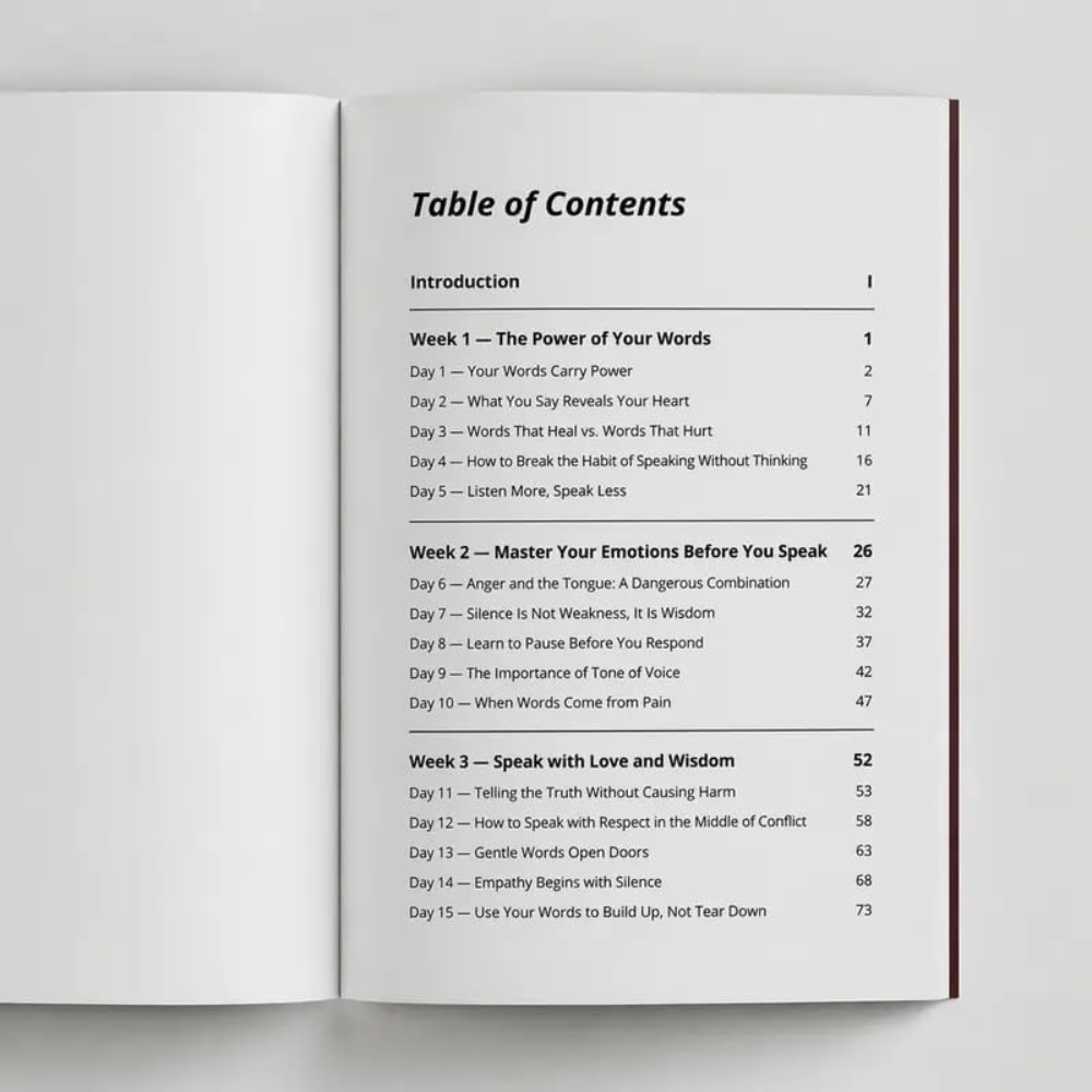 STAY SILENT - A 30 DAY CHALLENGE TO TRANSFORM THE WAY YOU SPEAK