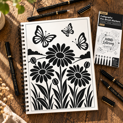 MONOCHROME COLORING BOOK