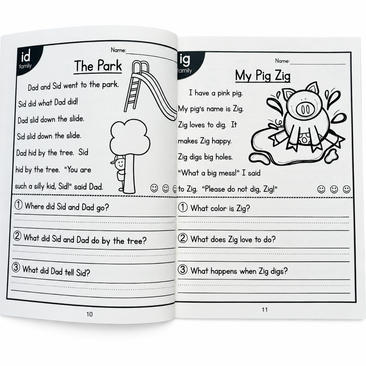 All-in-One Reading Passages | Comprehension Practice for Kids