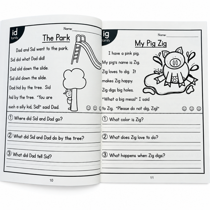 All-in-One Reading Passages | Comprehension Practice for Kids