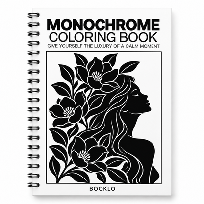 MONOCHROME COLORING BOOK